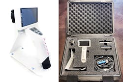 Healthmark EPRO-001SK (EndoPro-Cam) is used to identify damage to the optics in rigid endoscopes