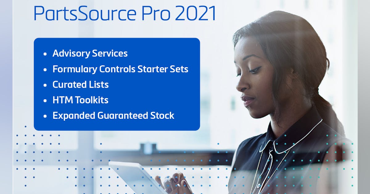 PartsSource Pro 2021 released Healthcare Purchasing News