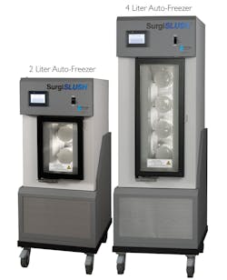 SurgiSLUSH 2-liter and 4-liter programmable auto-freezers by C Change Surgical