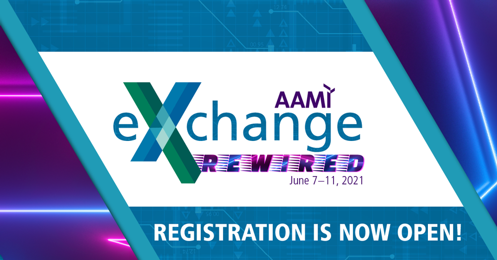 AAMI announces eXchange REWIRED virtual event Healthcare Purchasing News