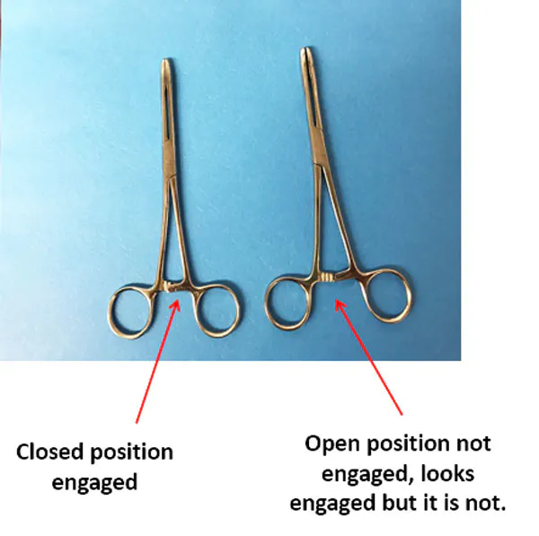 Hinged Instruments Clearing the air on sterile storage, instrument positioning ...