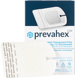 PrevahexCHX pure chlorhexidine dressing from Entrotech PrevahexCHX pure chlorhexidine dressing from Entrotech