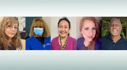 2021 EVS Spotlight Honorees: Eltevina Correo Garcia, Angela Blanco, Lavern Reyesn, Maria G. Ramirez, Washington Reed, Courtesy of AHE.