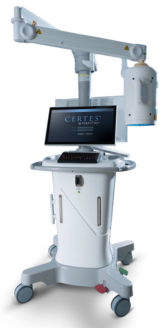 Perfusio Certes multi-spectral physiologic visualization (MSPV) surgical imaging technology