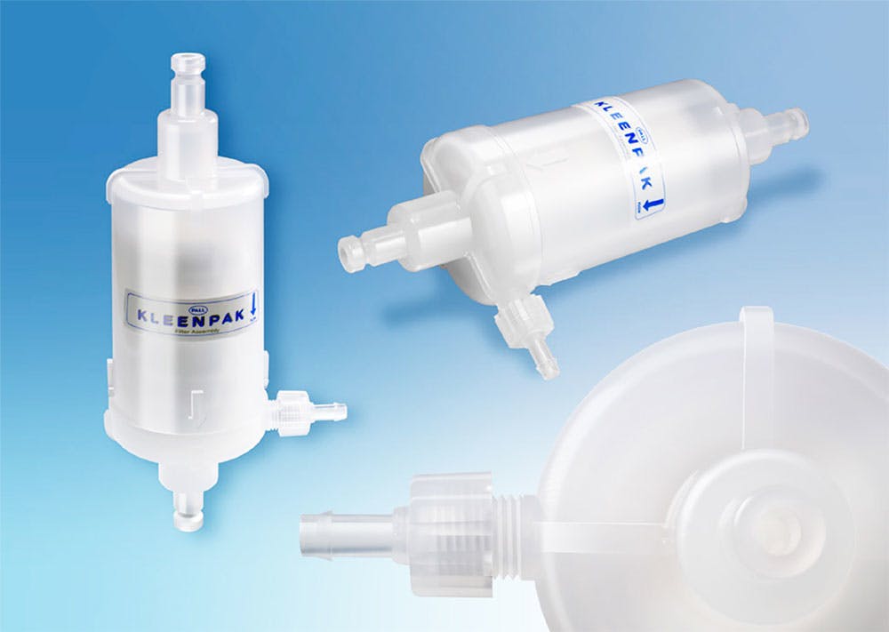 Pall Kleenpak capsule filters for small-batch sterile filtration of aqueous pharmaceutical solutions