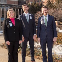Leadership trio responsible for NorthShore’s SPD transformation: Courtney Mace Davis, Gus Granchalek, Matt Belanger Leadership trio responsible for NorthShore’s SPD transformation: Courtney Mace Davis, Gus Granchalek, Matt Belanger