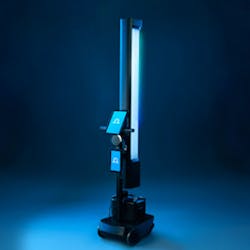 OhmniLabs OhmniClean autonomous UV-C disinfection robot OhmniLabs OhmniClean autonomous UV-C disinfection robot