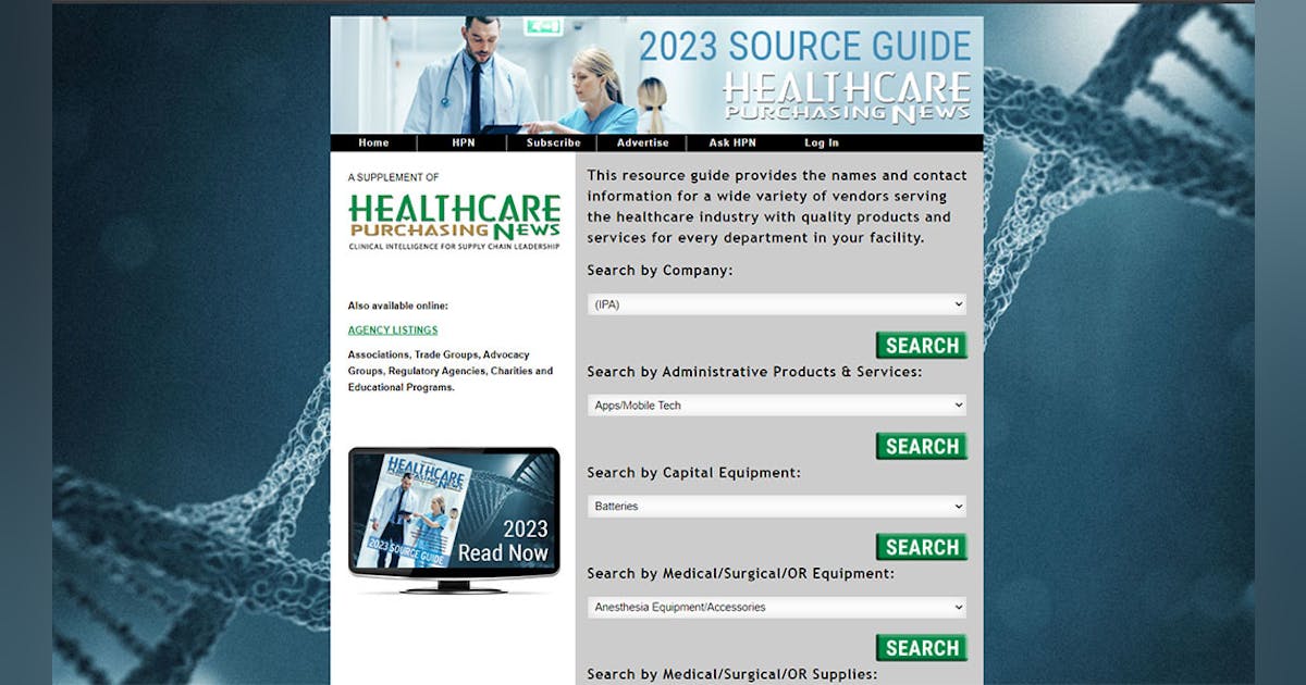 2023 Searchable Source Guide Database | HPN Online