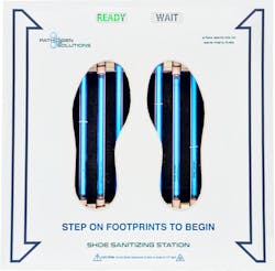 UVZone Shoe Sanitizing Station UVZone Shoe Sanitizing Station