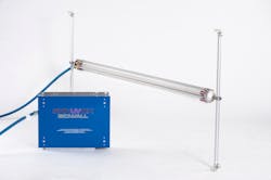 Sanuvox’s UV air disinfection system, BioWall Sanuvox’s UV air disinfection system, BioWall