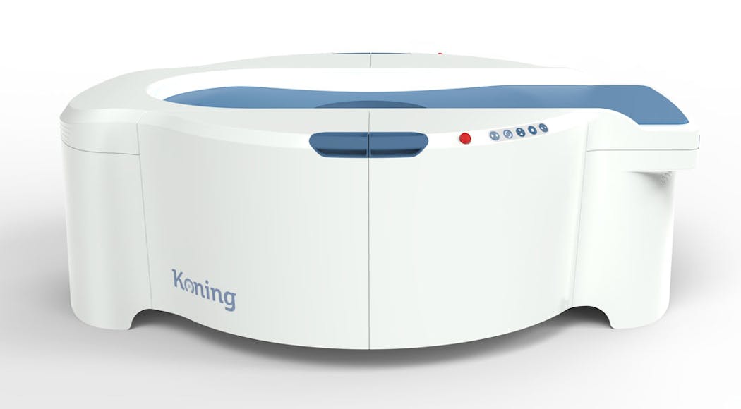 Koning Breast CT (KBCT) 3D breast imaging device