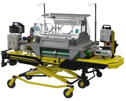 Technimount Neonatal Stretcher System Technimount Neonatal Stretcher System