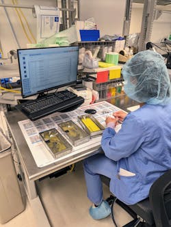 Britteny Johnson working in Prep/Pack Britteny Johnson working in Prep/Pack