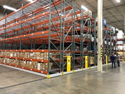 Southwest Solutions' mobile pallet racks Southwest Solutions' mobile pallet racks