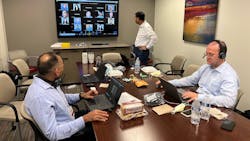 Anurag Jaiswal - Executive Director Supply Chain Performance & Analytics - leading a Project SOAR Oracle Cloud implementation meeting. Luis Contreras - Deloitte, Chaitanya Yadav - UCM IT Operate team Anurag Jaiswal - Executive Director Supply Chain Performance & Analytics - leading a Project SOAR Oracle Cloud implementation meeting. Luis Contreras - Deloitte, Chaitanya Yadav - UCM IT Operate team