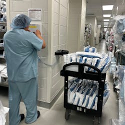 John Pena, Sr Inventory Planner Hyde Park - pulling Kanban Cards to trigger orders in Central Sterile Processing John Pena, Sr Inventory Planner Hyde Park - pulling Kanban Cards to trigger orders in Central Sterile Processing