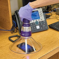 The UVDI-GO UV LED Surface Sanitizer The UVDI-GO UV LED Surface Sanitizer