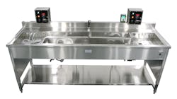 TBJ's Model 30-96-2TB SPCS Scope Pre-Cleaning Sink TBJ's Model 30-96-2TB SPCS Scope Pre-Cleaning Sink