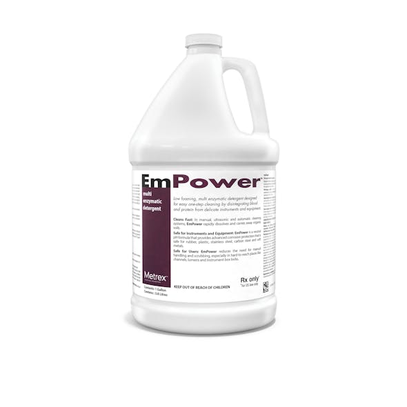 Metrex&rsquo;s enhanced EmPower detergent