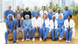 Standing: John Olmstead, Jonathon Ida MD, Brian Stahulak CNO, W. Zeh Wellington, Santino Bruno, Sayanet Yitbarek, Tyran Dumas Seated: Ricky Williams, Courtney Hardy MD, Linda Darko, Charles Williams, Cherie Dominguez, Gifty Agyekum, Linda Williams, Naa-Afi Amamkwah Standing: John Olmstead, Jonathon Ida MD, Brian Stahulak CNO, W. Zeh Wellington, Santino Bruno, Sayanet Yitbarek, Tyran Dumas Seated: Ricky Williams, Courtney Hardy MD, Linda Darko, Charles Williams, Cherie Dominguez, Gifty Agyekum, Linda Williams, Naa-Afi Amamkwah