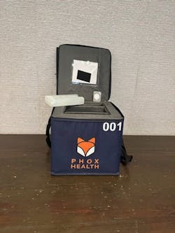 Reusable tote to transport drugs Reusable tote to transport drugs