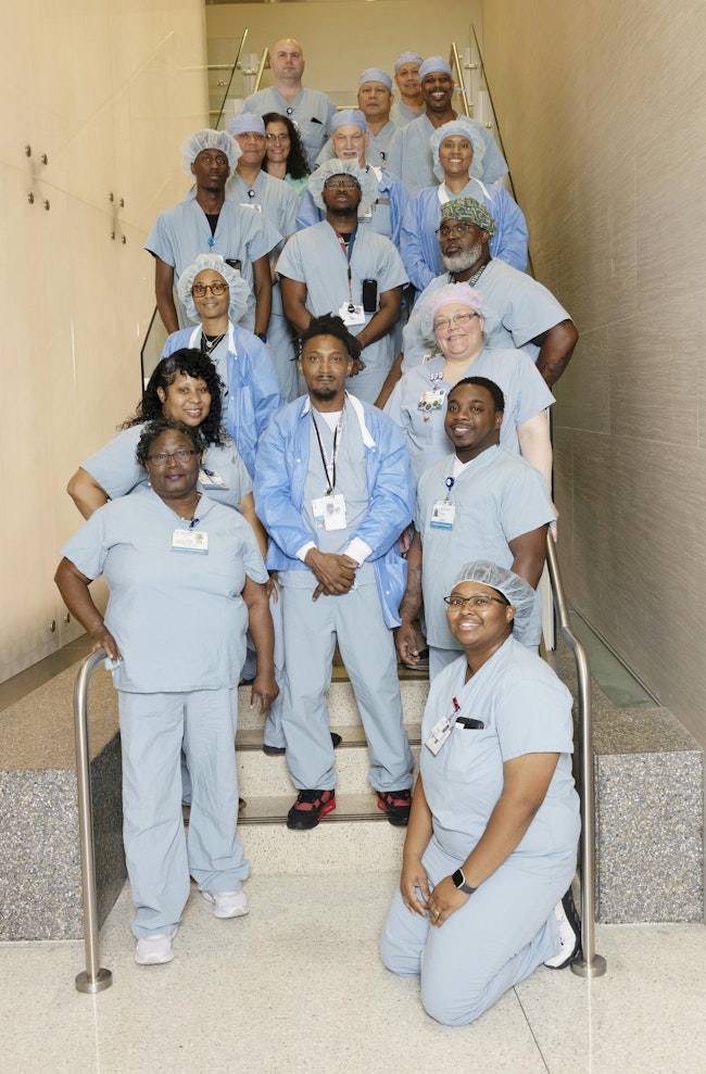 The UF Health Shands SPD Team
