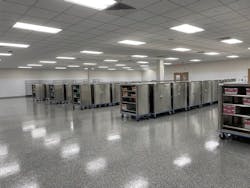 Case cart staging Case cart staging