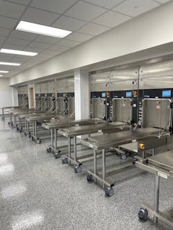 Sterilizer unload Sterilizer unload