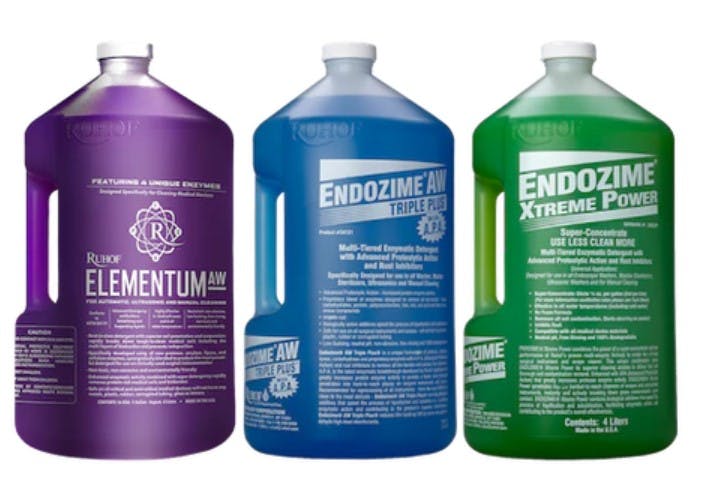 Ruhof line of enzymatic detergents