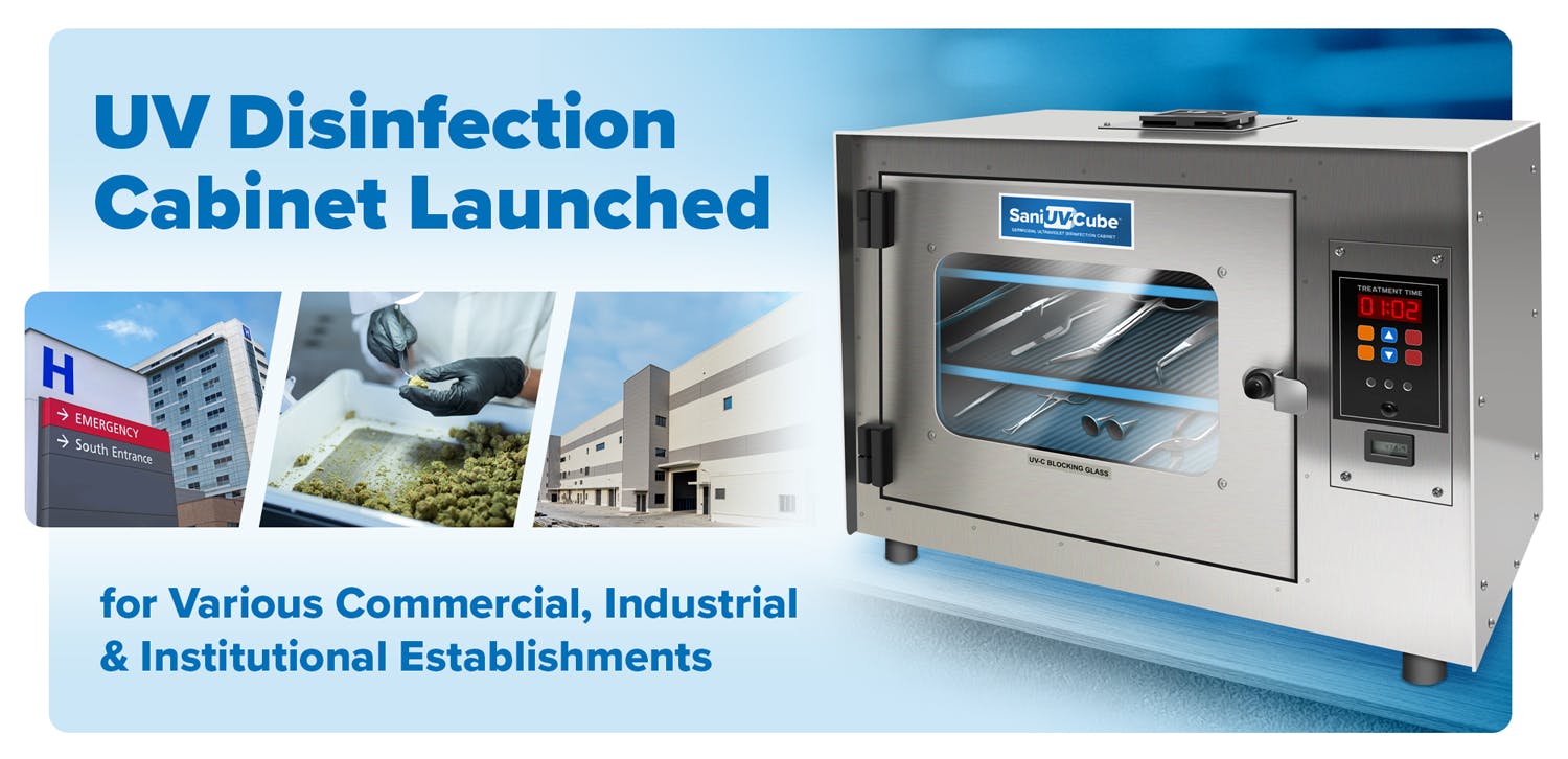 SaniUV-Cube and some applications for its use.