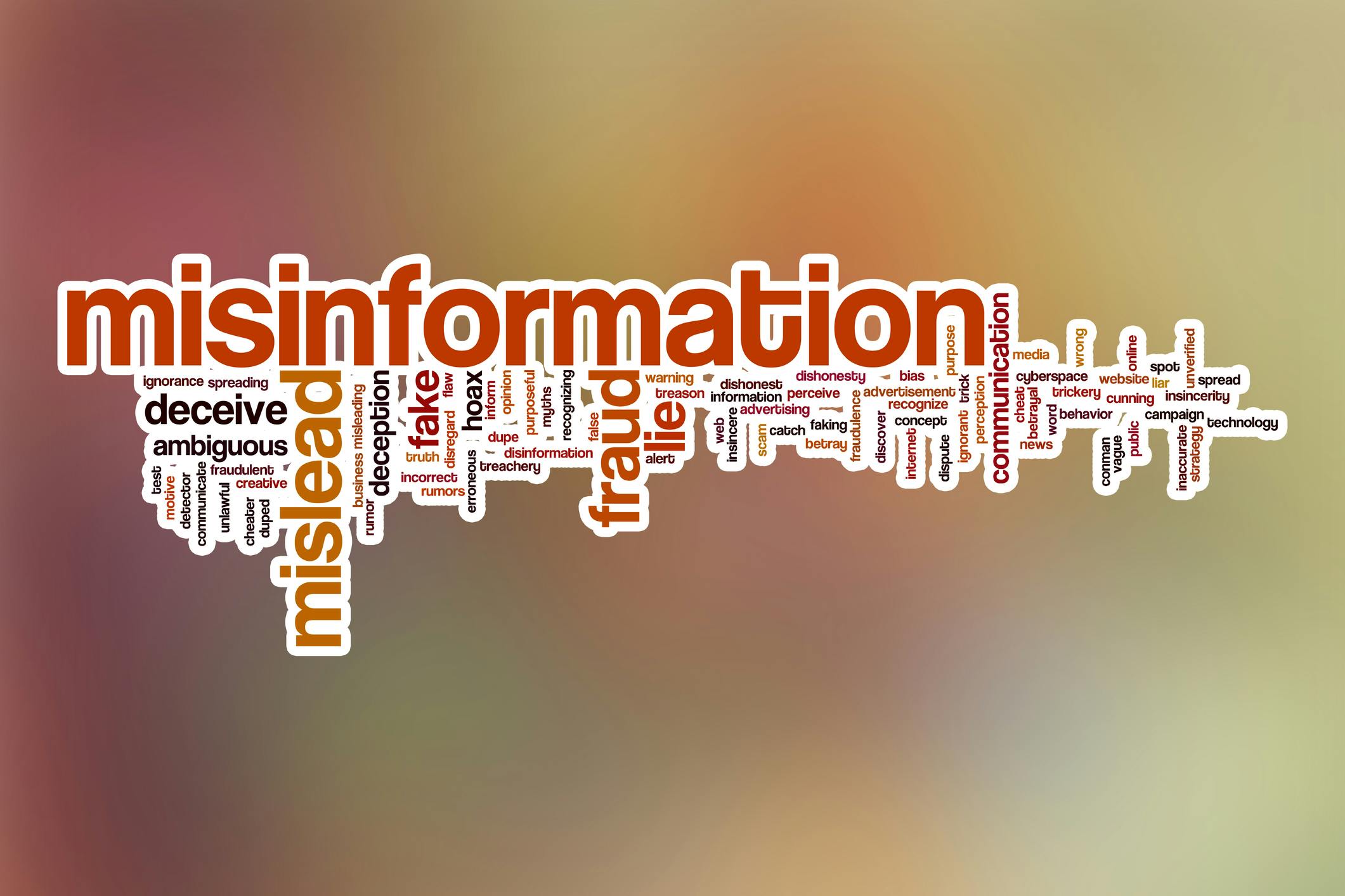 6a455e8e937f5421031a9e27 Misinformation
